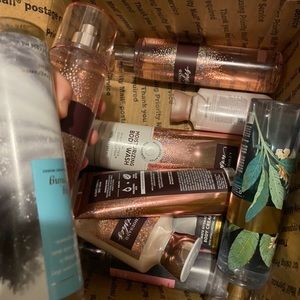 Bath and body works bundle set lot